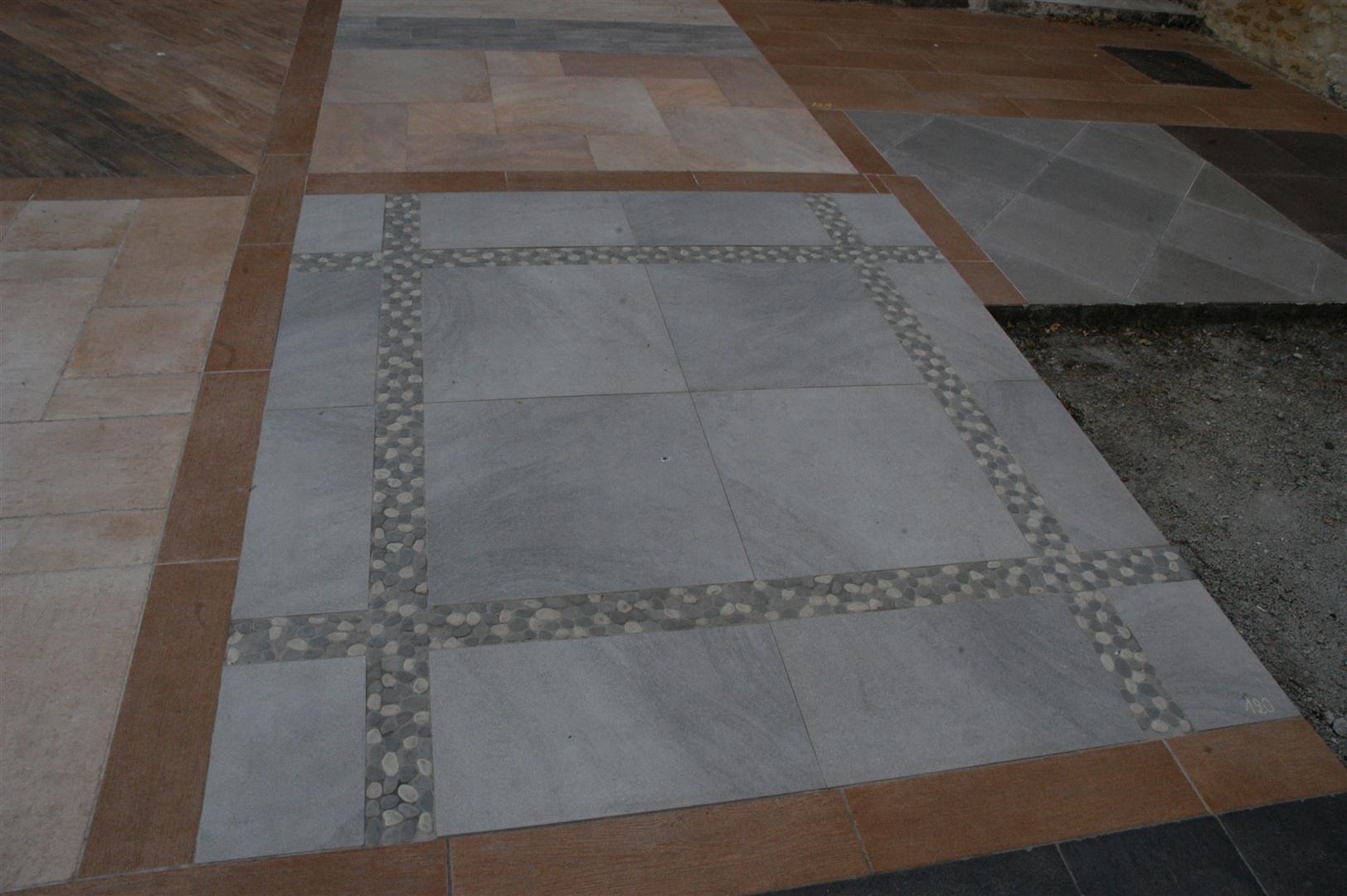 Carrelage extérieur pour Terrasse Moderne colori gris