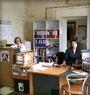 Accueil du magasin d'outillage