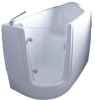 Baignoire à Porte Gain de Place - siège à droite 1