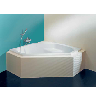 Baignoire d'Angle Hexagonale Diamant 145