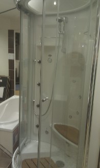 Cabine de douche intégrale rondo - vue de droite