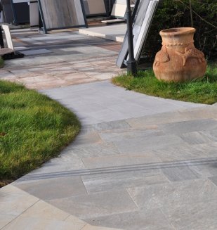 Carrelage extérieur effet Quartzite anti-dérapant ref 115270