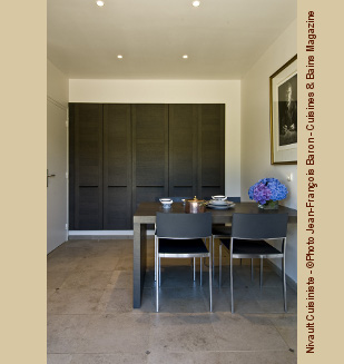 Cuisine Integra - Table et Meuble de rangement