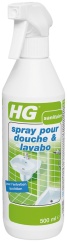 HG Spray Douche&Lavabo-Nettoyant Rapide Salle de Bain 0,5L