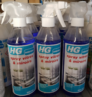 HG Nettoyant Vitres et Miroirs 0,5L 1