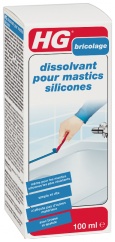 FLAMEEN Dissolvant de mastic pour verre de silicone, dissolvant de mastic  de silicone, kit de dissolvant de mastic pour verre de silicone outil de  retrait de grattoir de moule de calfeutrage 