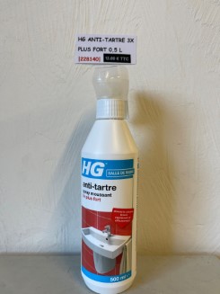 HG spray moussant anti-tartre 3x plus fort 0.5L 1