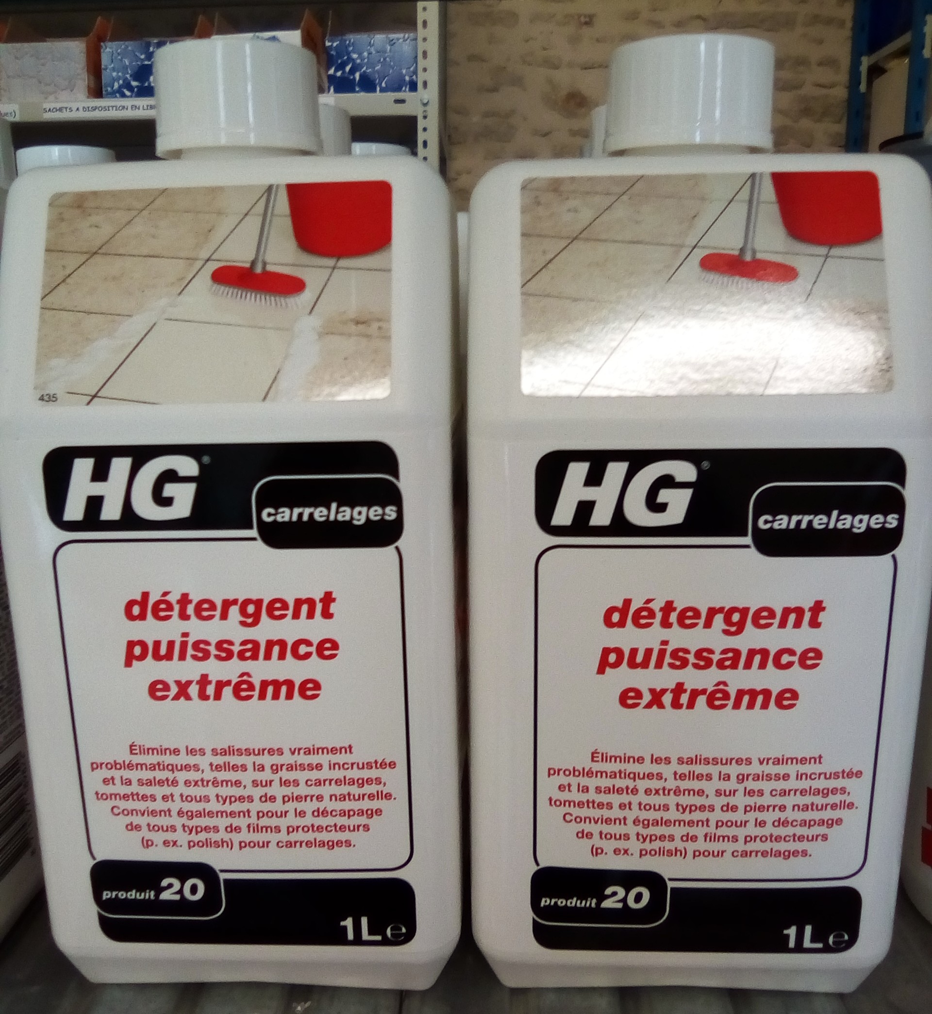 HG super décapant carrelage super remover