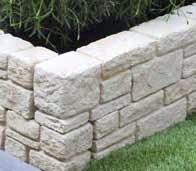 Bloc Mur Calcara Ivoire In'Stone Bloc Mur Calcara Ivoire