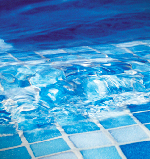 Mosaïque en pate de verre pour piscine ou receveur de douche