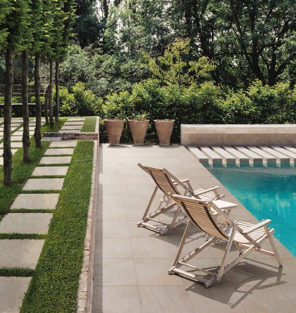 Carrelage Forte épaisseur INALTERABLE Sunrock coloris Sand Carrelage Forte épaisseur INALTERABLE Sunrock coloris Sand