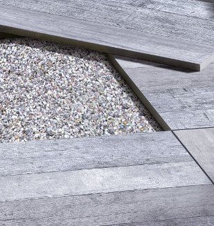 carrelage exterieur effet parquet gris sur gravier carrelage exterieur effet parquet gris sur gravier