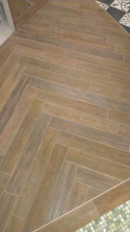 carrelage parquet en pose baton